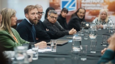 Otermín y Álvarez Rodríguez compartieron un encuentro con representantes de comunidades religiosas