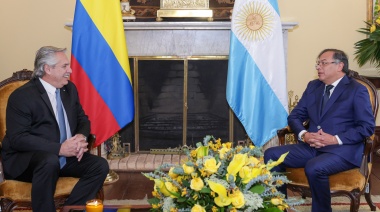 Fernández se reunió con el nuevo presidente de Colombia