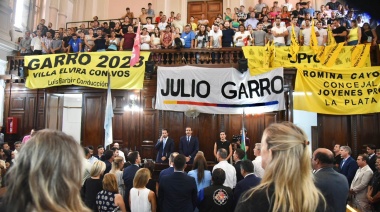 Garro abrió el período de sesiones ordinarias del Concejo