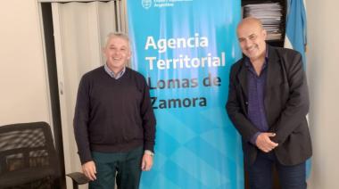 Rubén Crosta se reunió con el delegado de la Agencia Territorial Lomas de Zamora del Ministerio de Trabajo