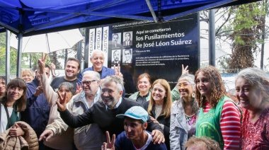 El lugar de los fusilamientos de José León Suárez fue señalizado como Sitio de Memoria