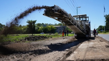 Iniciaron obras de pavimento y bacheo en Ensenada