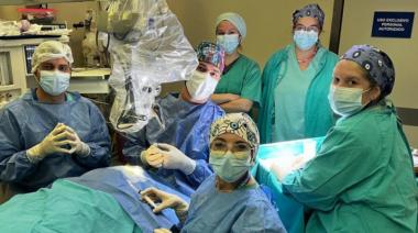 Primer trasplante de córnea en el Hospital del Bicentenario