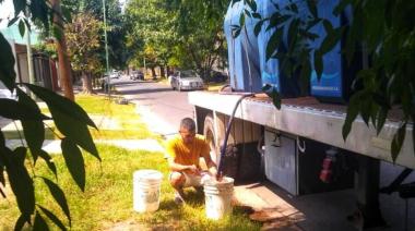 Plan de contingencia en La Plata por falta de agua