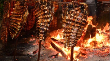 Fiesta del asado criollo en Bordenave