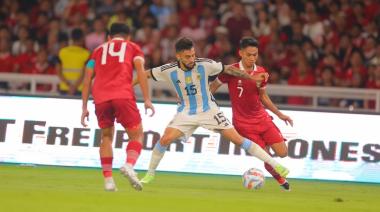 Argentina cerró la gira con una victoria ante Indonesia
