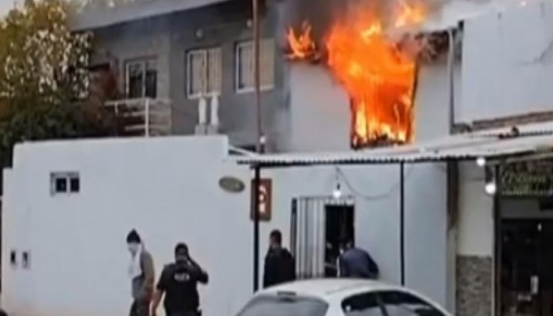 Trágico incendio en un hogar de niños  de La Matanza