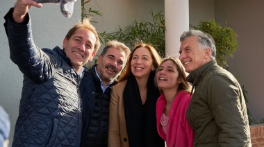 Macri, Vidal y Ritondo recorrieron obras en La Plata