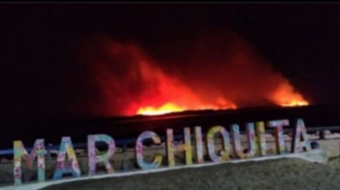 Lograron controlar un incendio en la reserva de Mar Chiquita