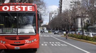 Prueba piloto en La Plata: carriles exclusivos para el transporte público