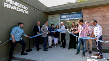 Inauguraron el nuevo edificio de la delegación de Ministro Rivadavia