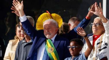 Lula asumió, por tercera vez, la presidencia de Brasil