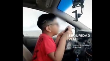 La advertencia de la ANSV frente a menores al volante