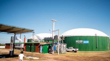 Una planta de energía renovable en Coronel Suárez