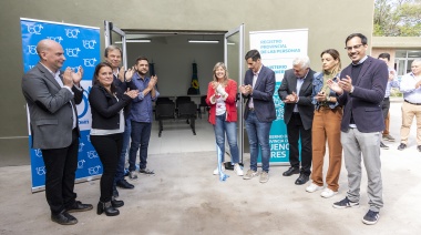 Álvarez Rodríguez inauguró un nuevo Registro Provincial de las Personas en Brown