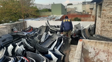 Cerraron un desarmadero en Caseros: secuestraron autopartes por 10 millones de pesos