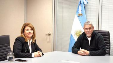 Con su agenda enfocada en Avellaneda, Litza se reunió con Ferraresi