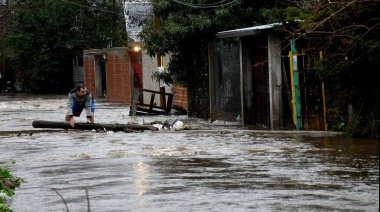 Inundaciones, evacuados y récord de precipitaciones en La Plata