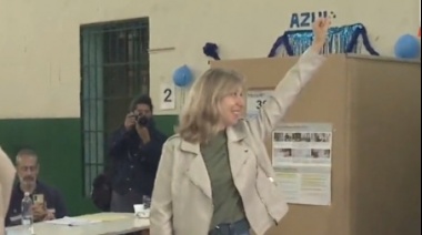 Bregman, la primera candidata presidencial en votar