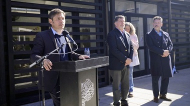Kicillof inauguró el nuevo edificio de la Escuela de Educación Especial N°502 en Merlo